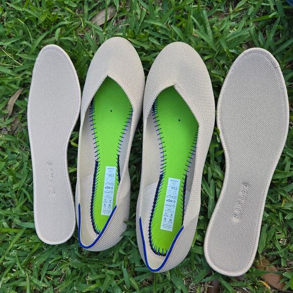 Rothy's Women's The Flat Nude Color Size 12.5 - Picture 10 of 11